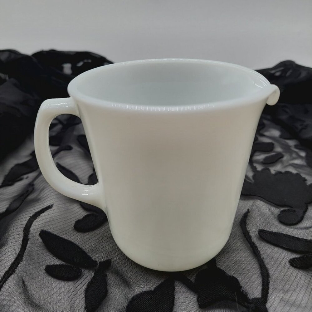 Pyrex Creamer Pure White Milk Glass Corning